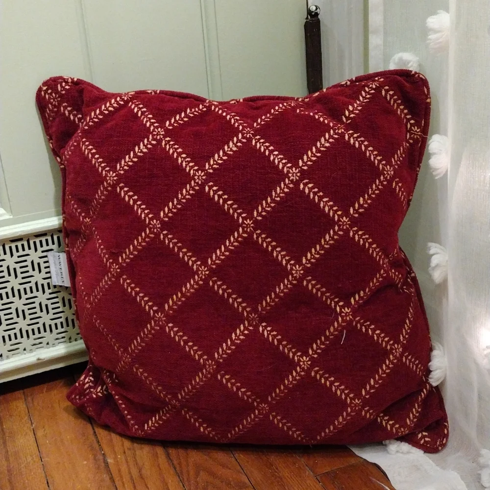 Holiday - Waverly Garden Room Christmas time accent pillow